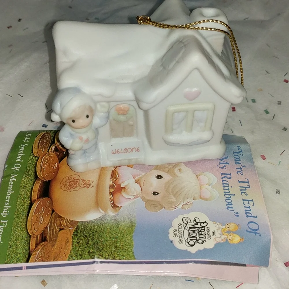 Precious Moments Sugar Town Sam's House Ornament
